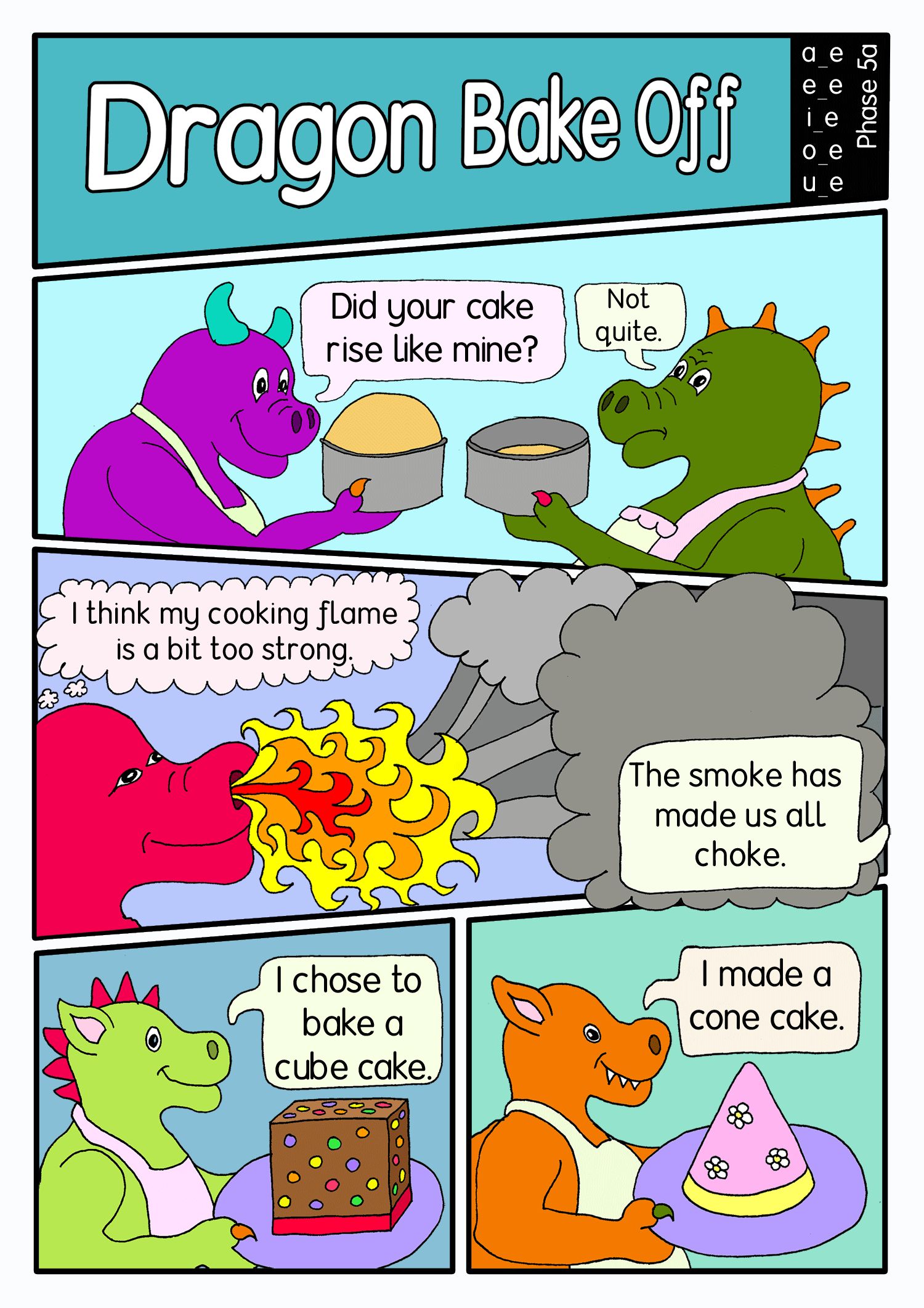 Dragon bake off panel1